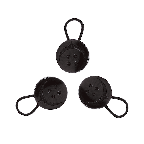 top view picture of black waist extender