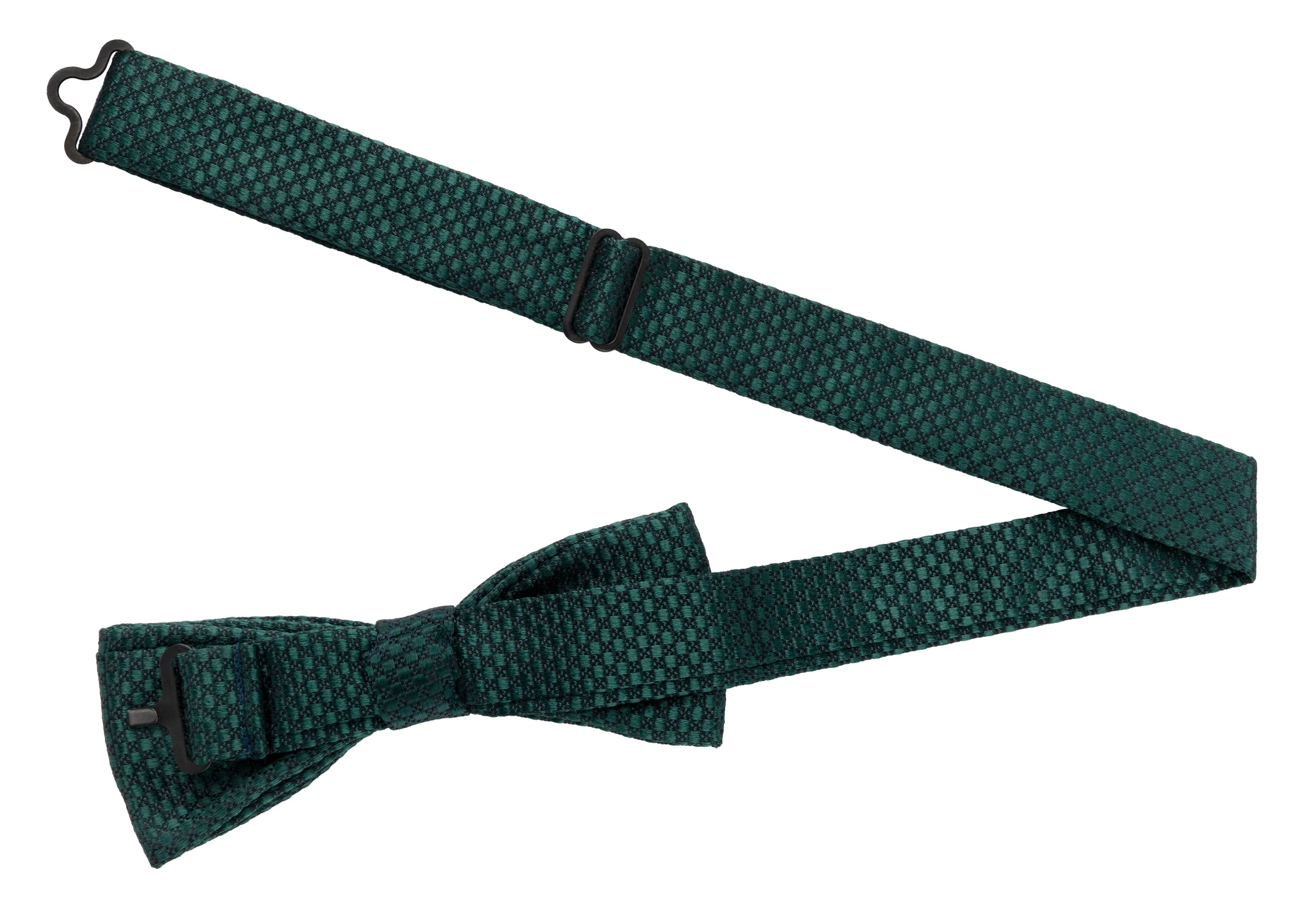 Lucky Bow Tie (100% Silk, Green)