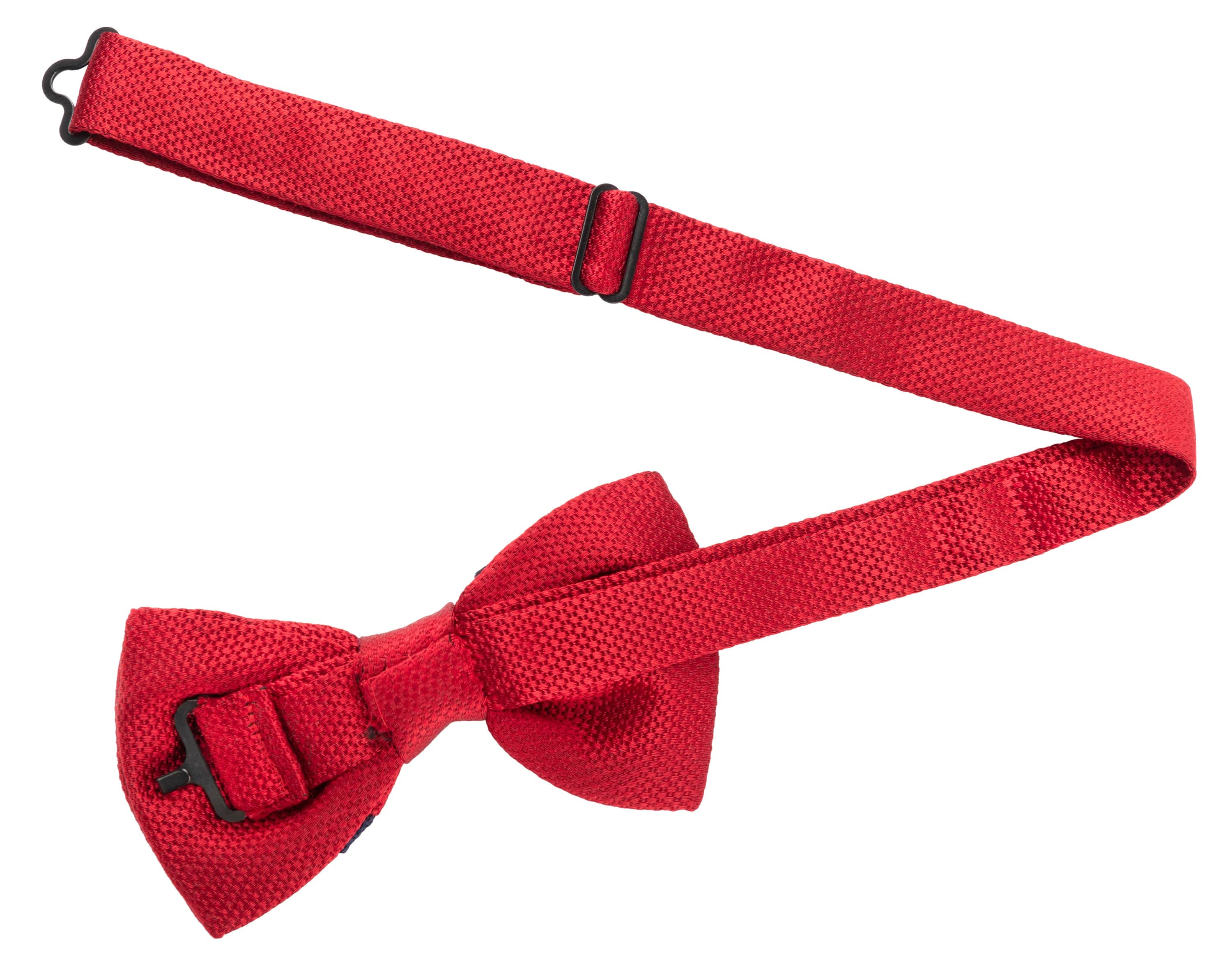 Valor Bow Tie (100% Silk, Red and Navy Blue)