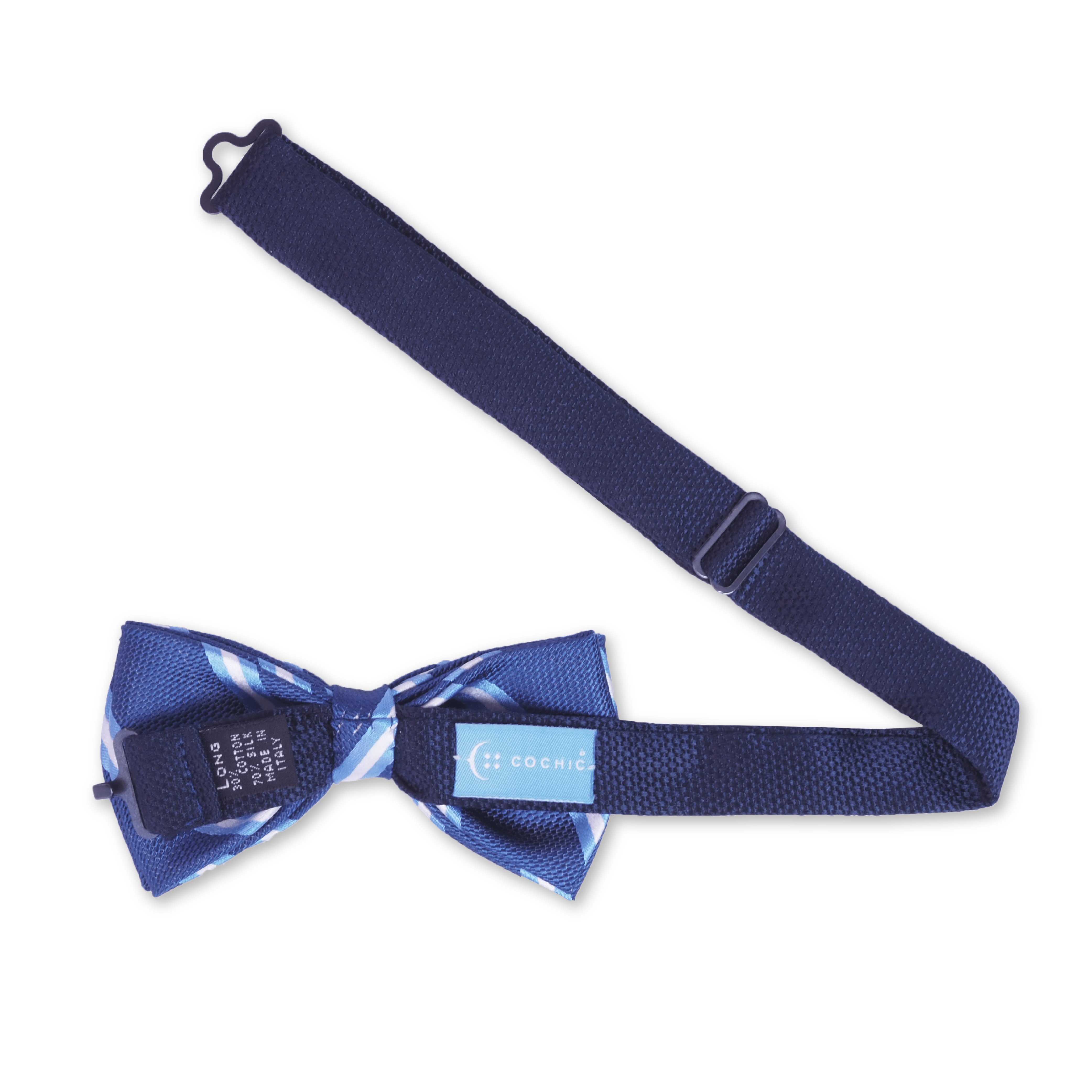 Sailor's Stripes Bow Tie (100% Silk)