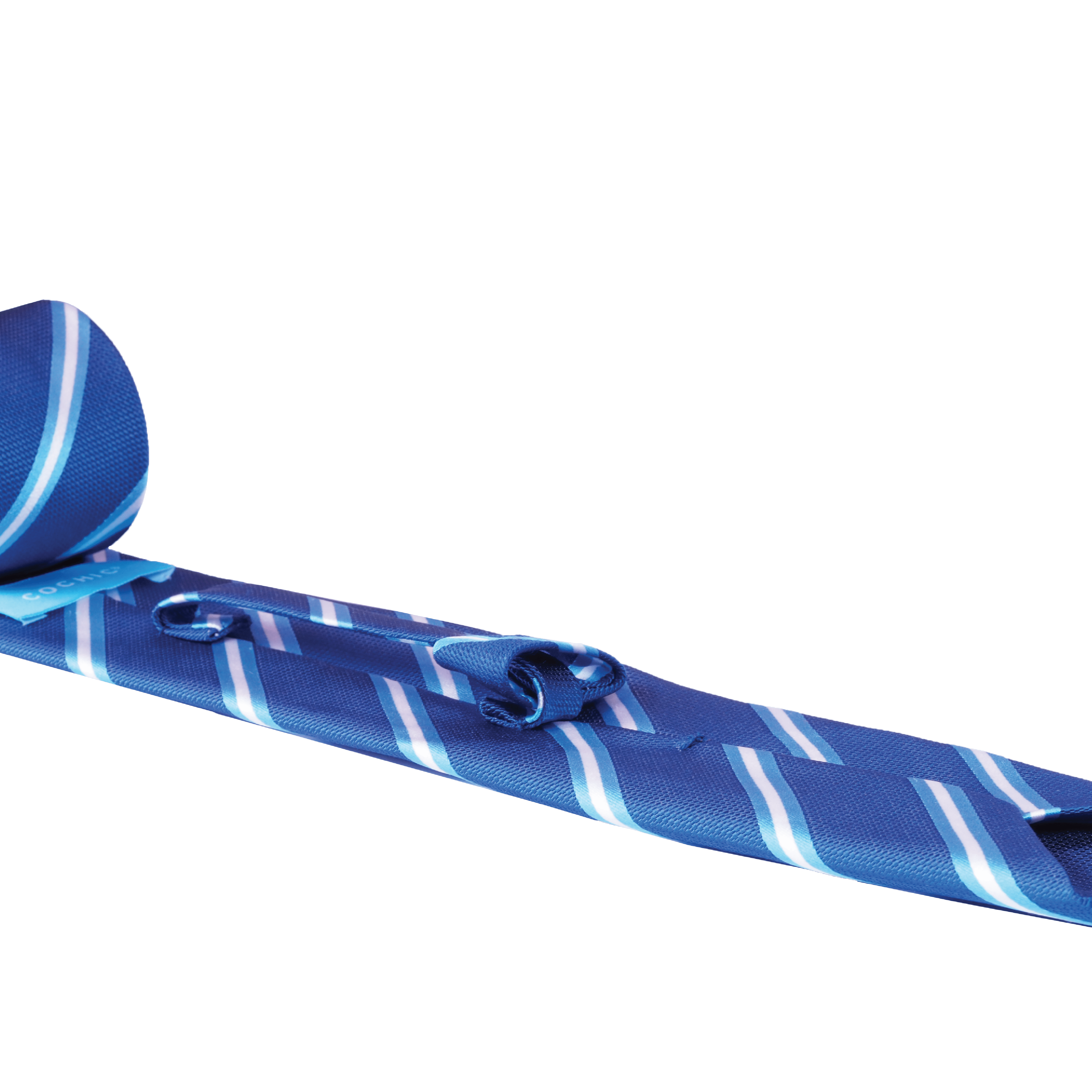 Cravate classique Cobalt Crossing (100% soie)
