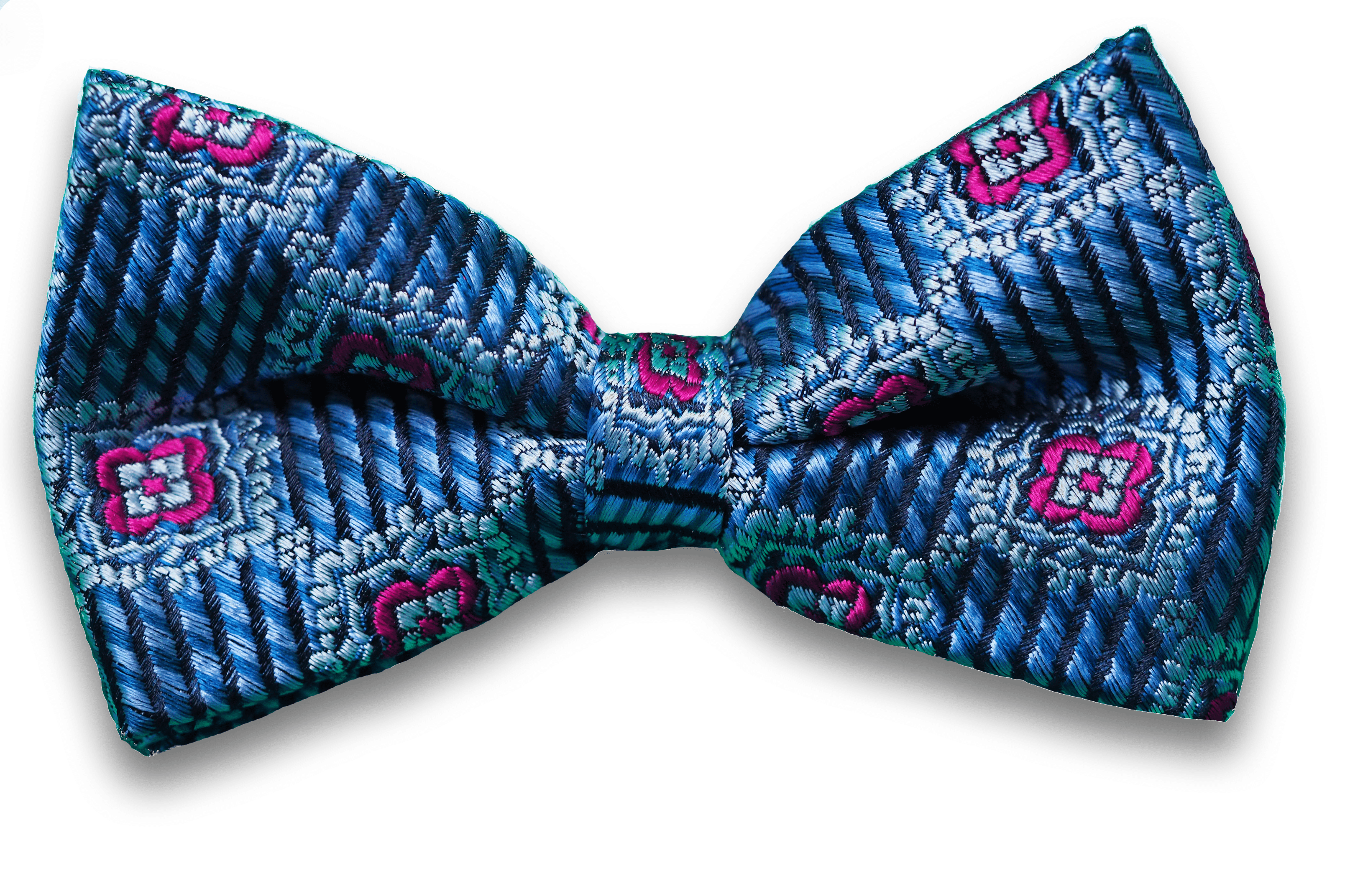Front view of our handcrafted Blossom Bloom Bow Tie