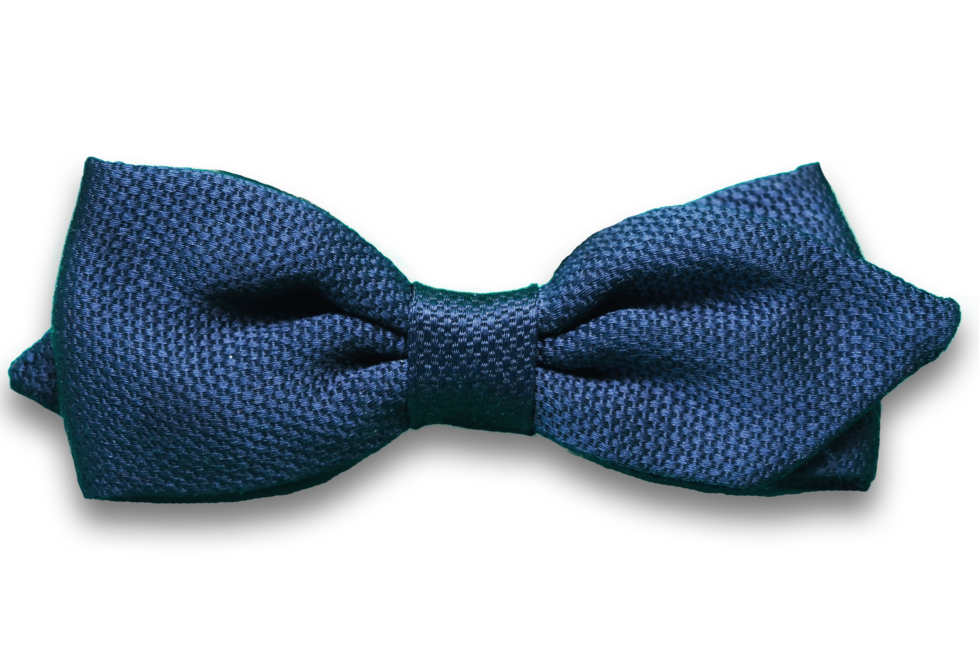 Front view of the Navy Diamond Bow Tie