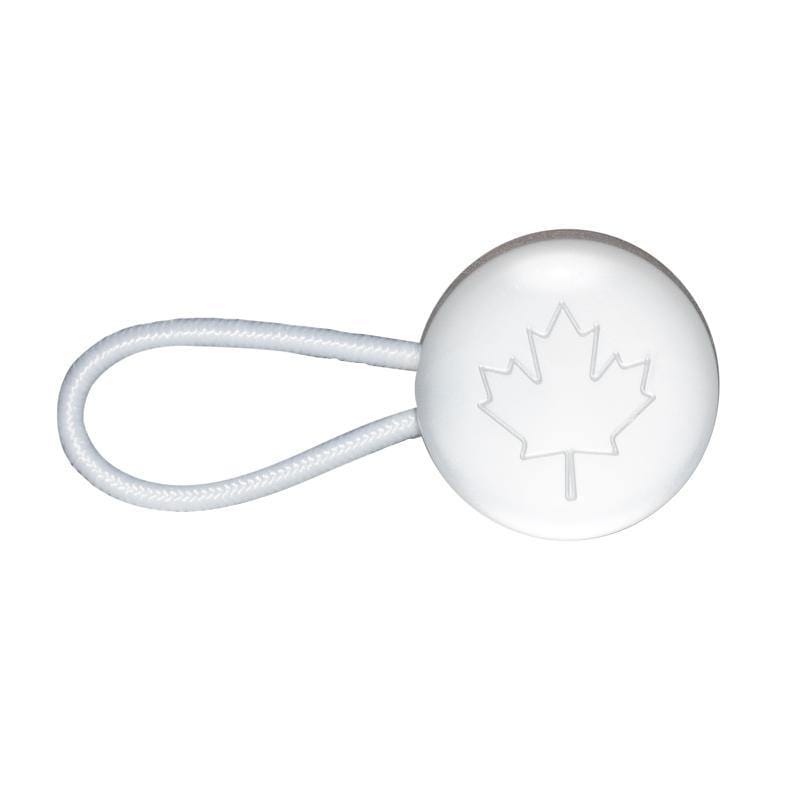 top view of the maple leaf canadian shirt collar extender