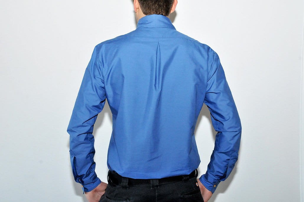 Royal Blue Cotton Shirt