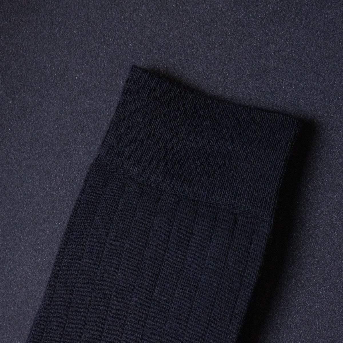 Elegant Cashmere blend dress socks - Black Knight - Cochic