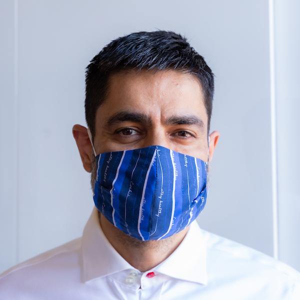 “Stay Healthy” 99.9% Antibacterial Mask - Poseidon - Cochic