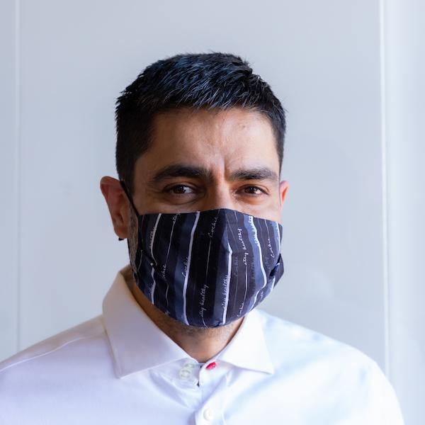 “Stay Healthy” 99.9% Antibacterial Mask - Black - Cochic