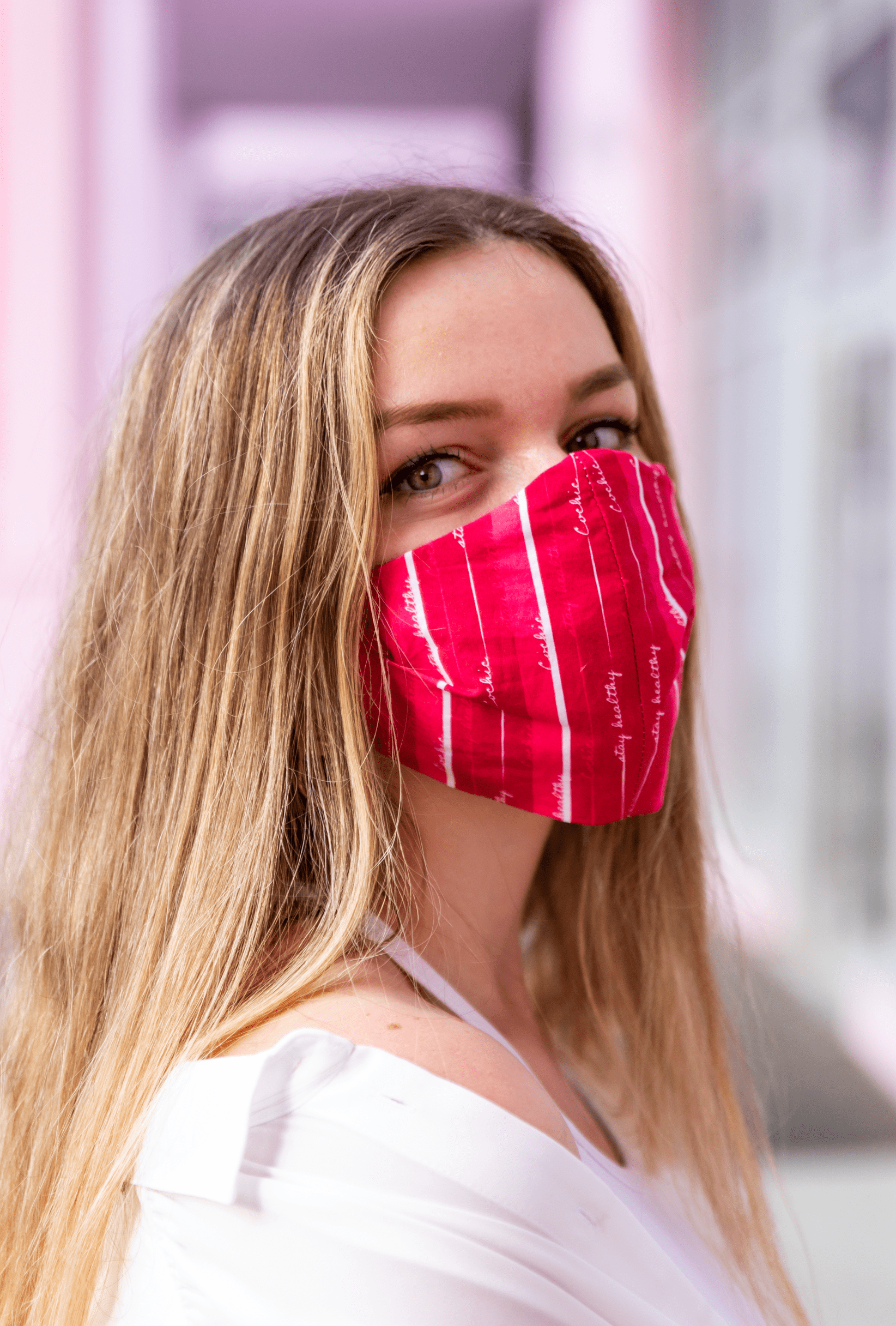 Sophie's Top Picks: “Stay Healthy” 99.9% Antibacterial Mask - Jazzy - Cochic
