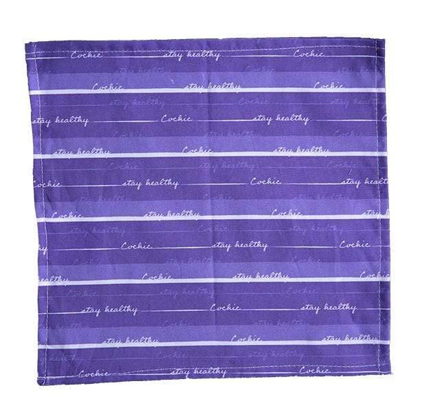 "Stay Healthy" - Pocket Square - Antibacterial Cotton - Cochic