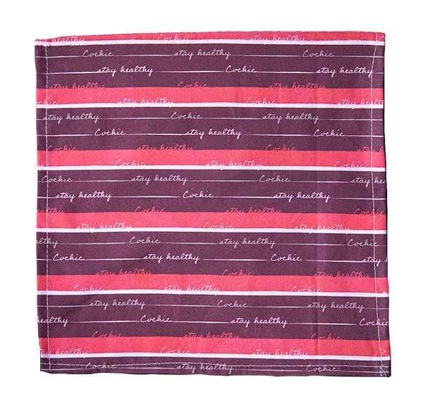 "Stay Healthy" - Pocket Square - Antibacterial Cotton - Cochic