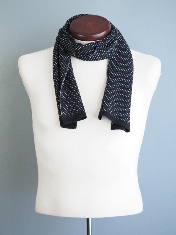 MONTREAL WOOL SCARF - BLACK - Cochic