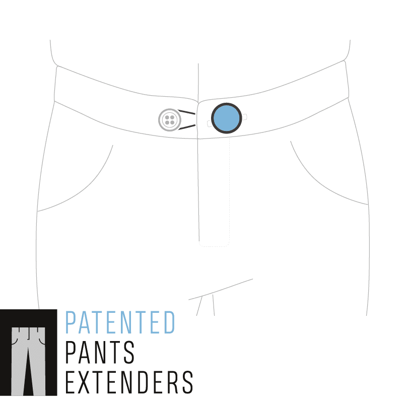 infographic of how to use a waist collar extender